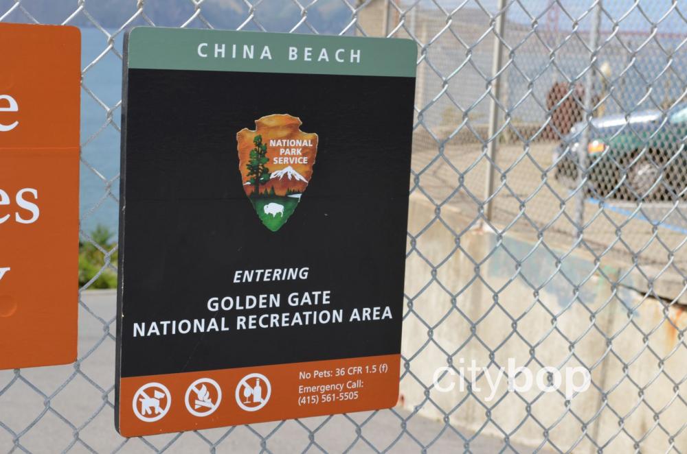 China Beach SF sign