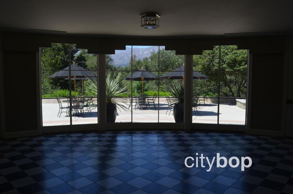 Descanso Gardens Boddy House patio