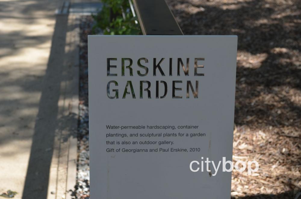 Descanso Gardens Erskine Sign