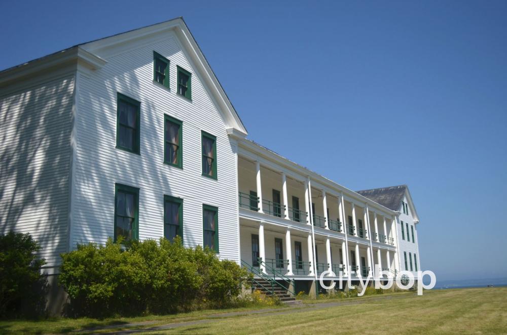 Fort Worden has an army barracks with a dormitory to rent.