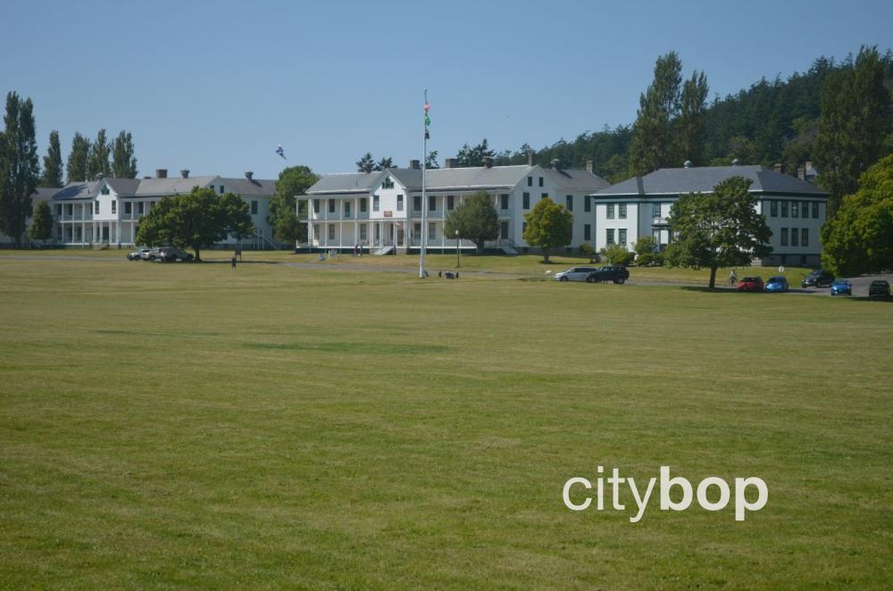 Army barracks at Fort Worden.