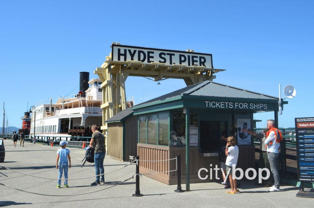 Hyde Street Pier historic ships