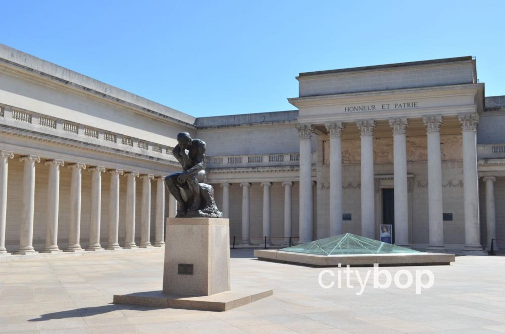 Legion of Honor San Francisco with Rodin Sculpture