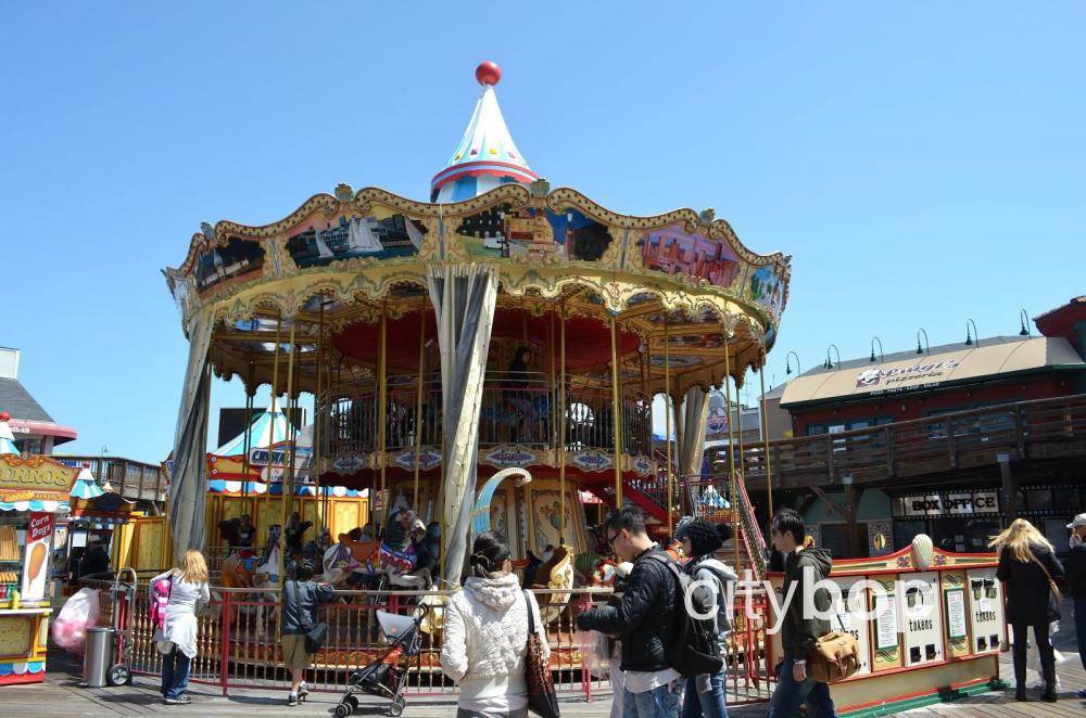 Rides at Pier 39 San Francisco