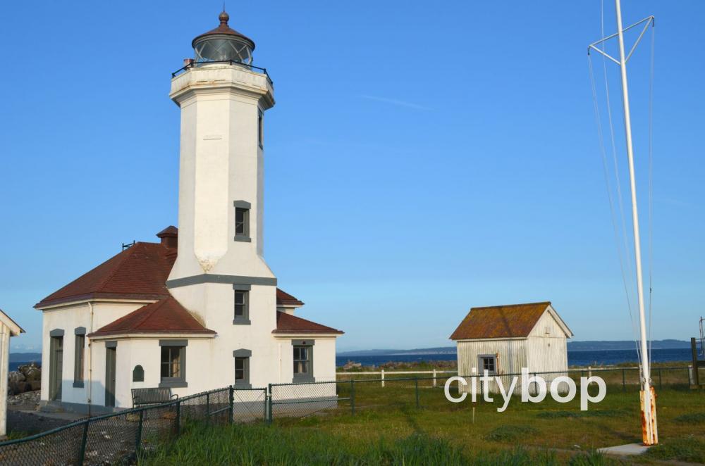 Point Wilson Lighthouse at Fort Worden.