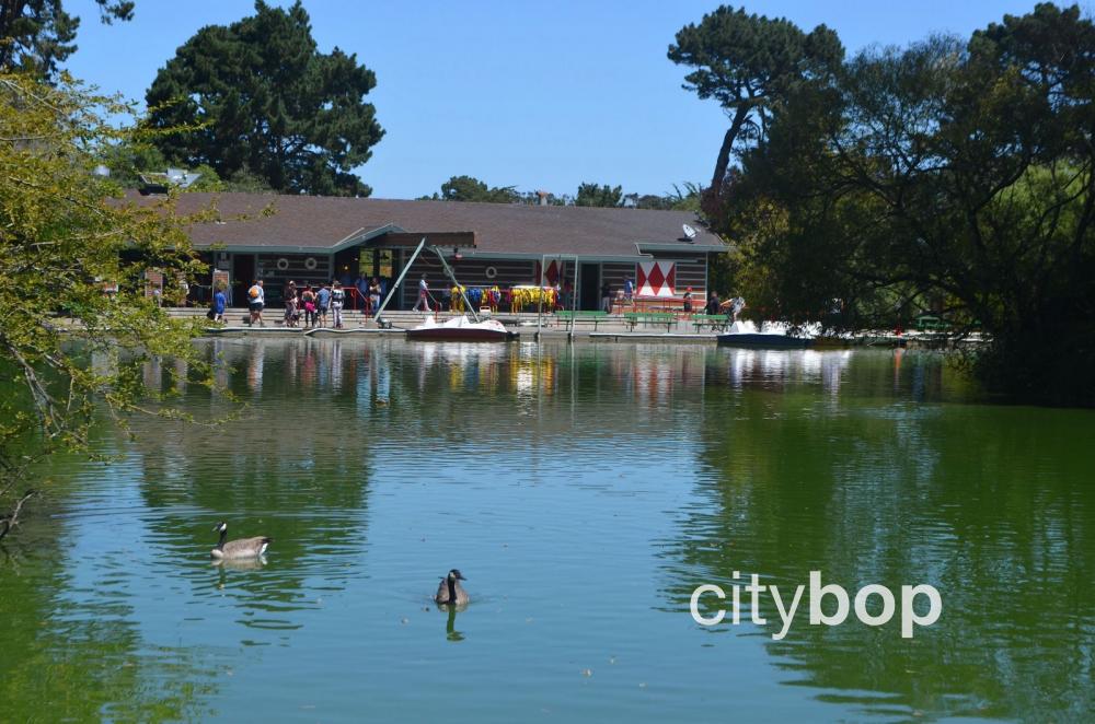 Stow Lake Boathouse