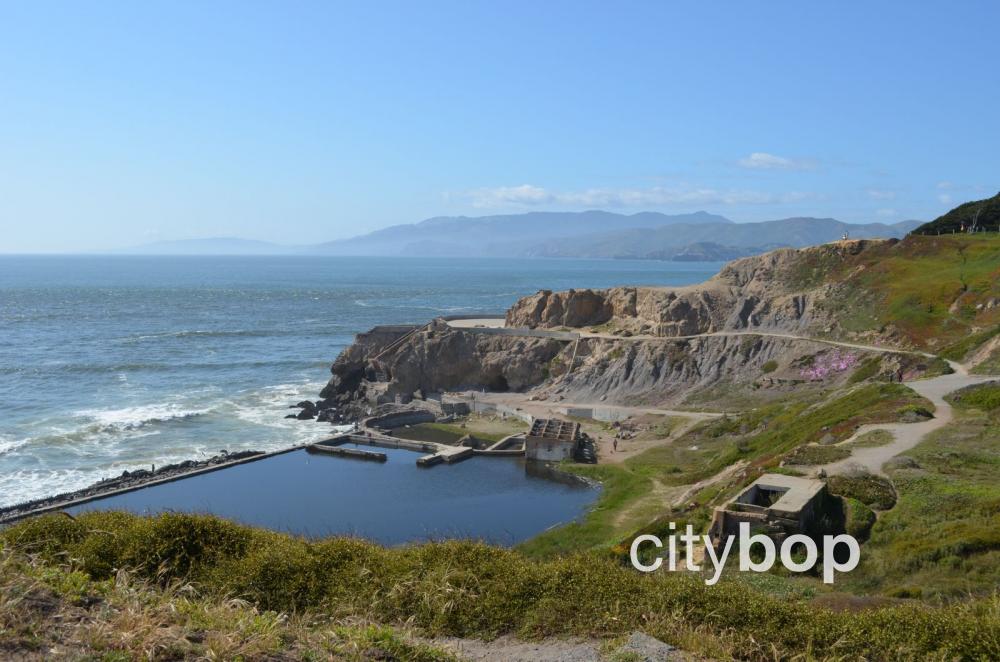 Sutro Baths from Lands End Lookout