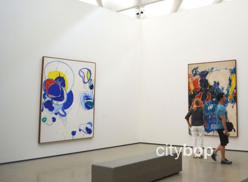 The Broad: Sam Francis painting