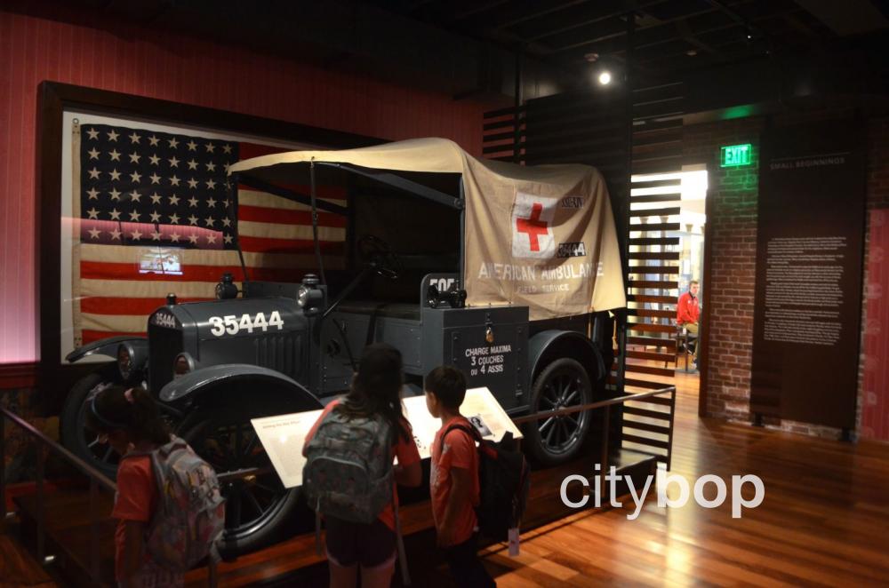 Ambulance at Walt Disney Family Museum