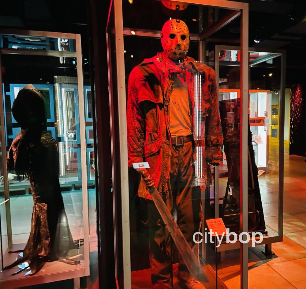 Jason Voorhees from Friday the 13th movie (2009), at Seattle's Museum of Pop Culture.