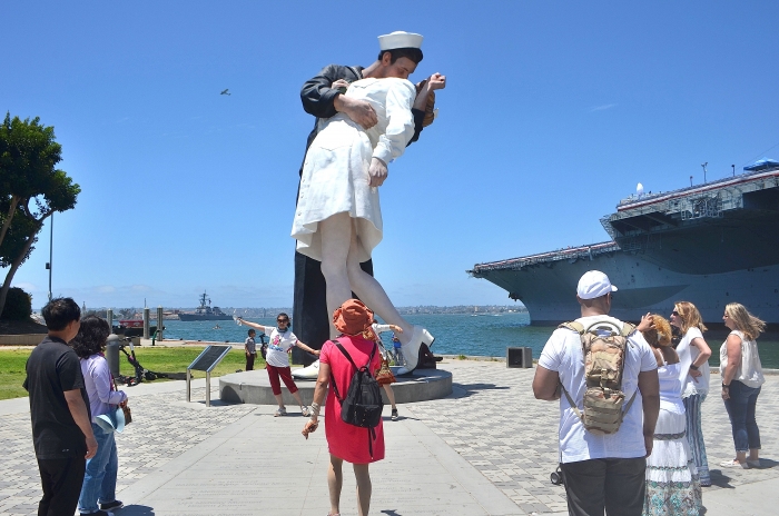 Embracing Peace Statue