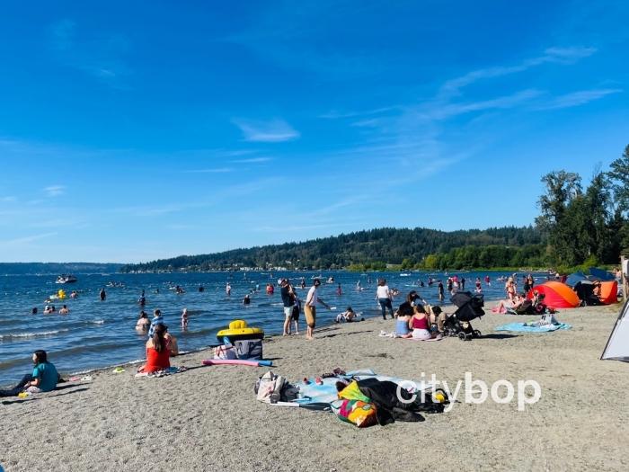 Sunset Beach Lake Sammamish