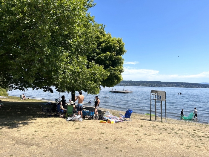 Magnuson Park Beach