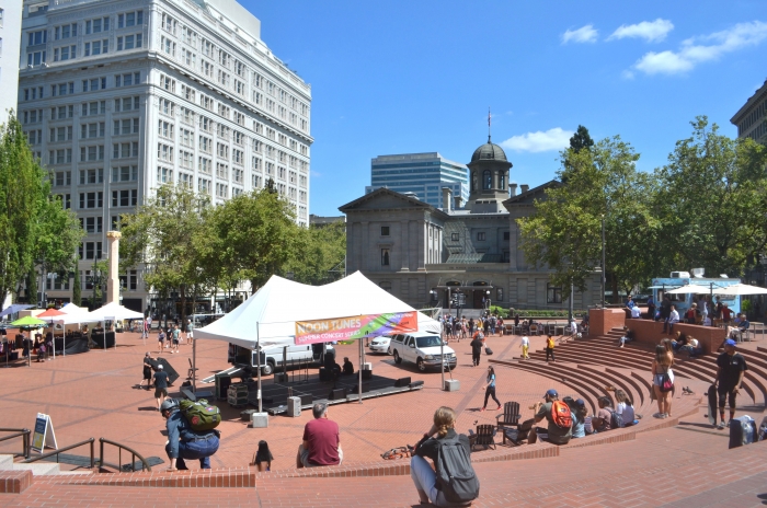 Pioneer Courthouse Square