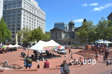 Pioneer Courthouse Square